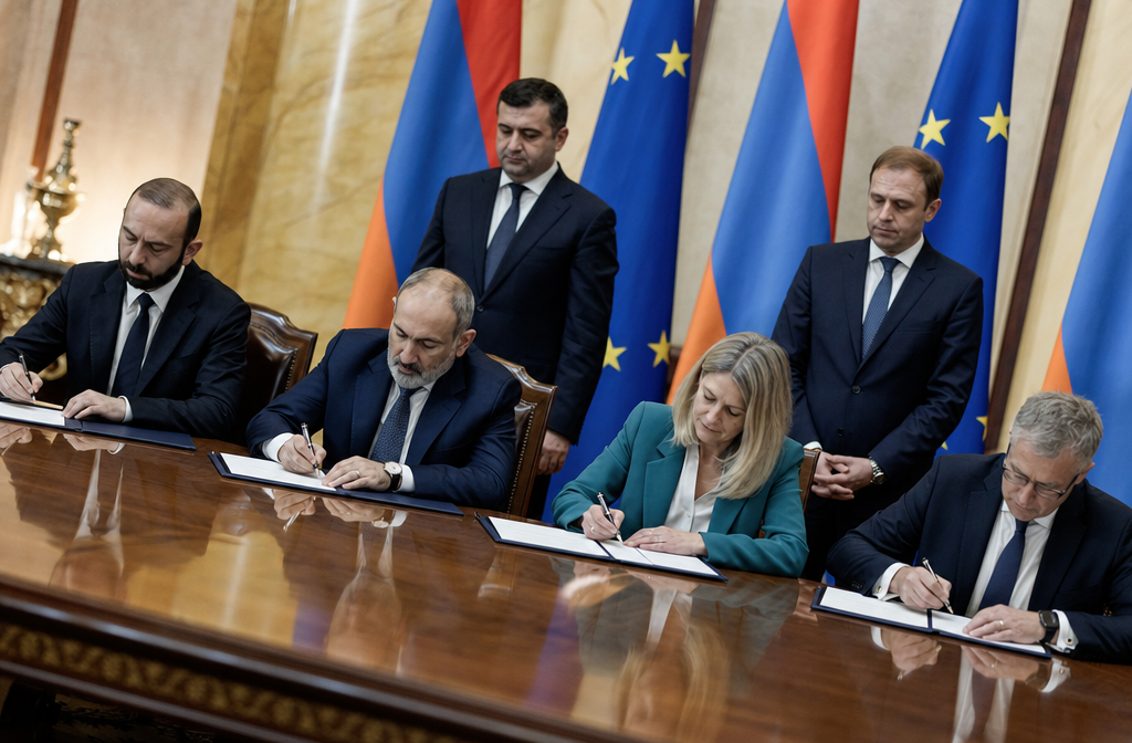 Armenië en EU tekenen historische partnerschapsakkoorden: een nieuwe koers voor de Zuidelijke Kaukasus