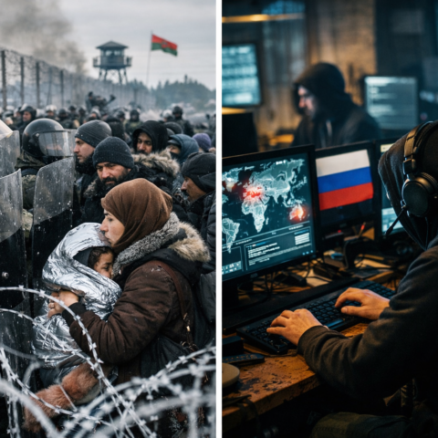 Oostelijke hybride aanval op EU escaleert: Minsk hervat migrantenstroom, Kremlin-hackers verhogen cyberdruk