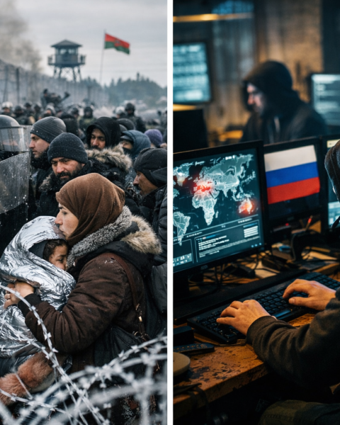 Oostelijke hybride aanval op EU escaleert: Minsk hervat migrantenstroom, Kremlin-hackers verhogen cyberdruk