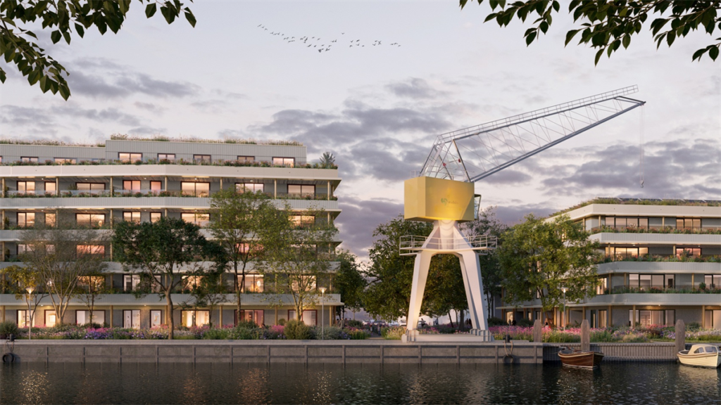 Blauwhoed wint tender voor woningen in Klein Plaspoelpolder