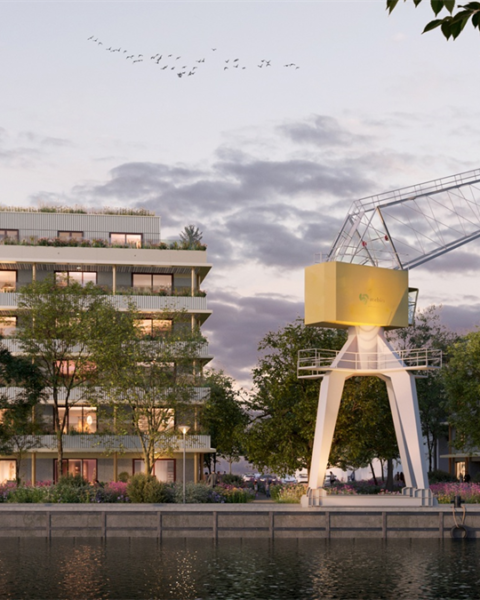Blauwhoed wint tender voor woningen in Klein Plaspoelpolder