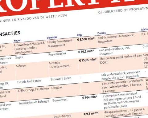 Bouwinvest verkoopt 205 woningen in Amsterdam voor meer dan € 100 miljoen