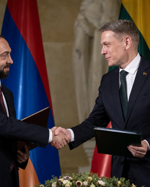 Armenië en Litouwen bezegelen strategisch partnerschap te midden van afbrokkelende Russische invloed