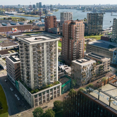 CBRE IM en Lieven de Key kopen 220 woningen in De IJ-Loods, Amsterdam