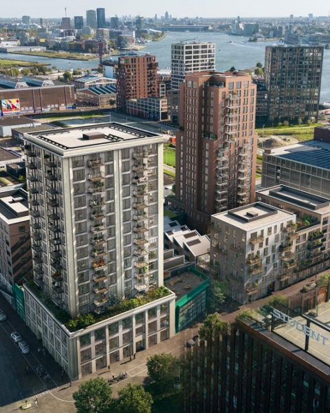 CBRE IM en Lieven de Key kopen 220 woningen in De IJ-Loods, Amsterdam