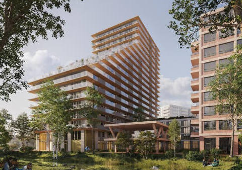 CBRE IM koopt 475 woningen in het Vonderpark Kwartier, Eindhoven