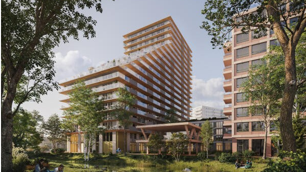 CBRE IM koopt 475 woningen in het Vonderpark Kwartier, Eindhoven
