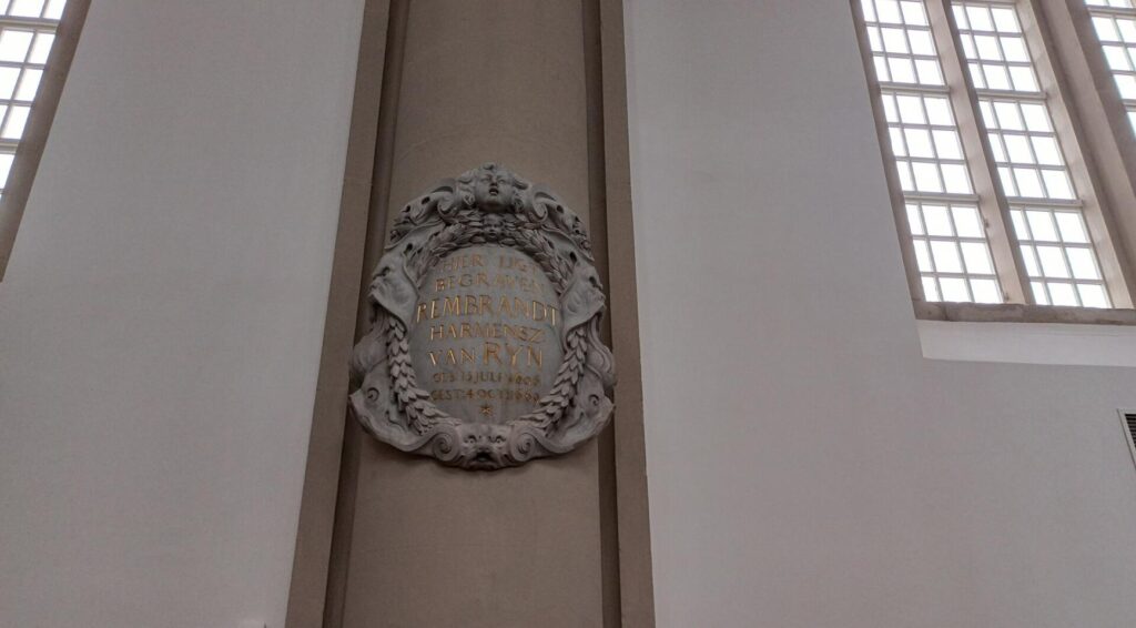 €10.000 voor laatste rustplaats nabij Rembrandt in nieuwe crypte van Amsterdamse Westerkerk