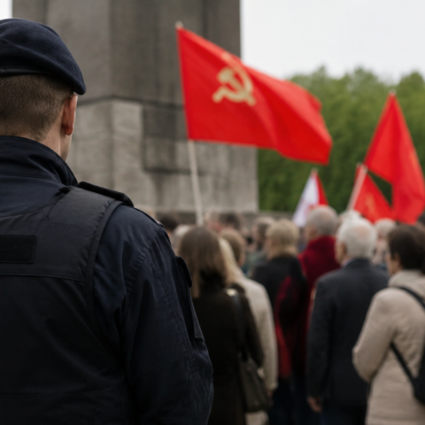 Berlijn verbiedt voor vierde jaar op rij Russische en Sovjet-symbolen bij 9-mei-herdenkingen
