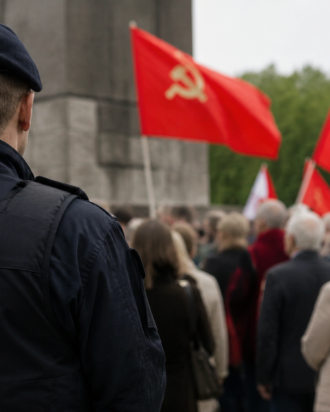 Berlijn verbiedt voor vierde jaar op rij Russische en Sovjet-symbolen bij 9-mei-herdenkingen