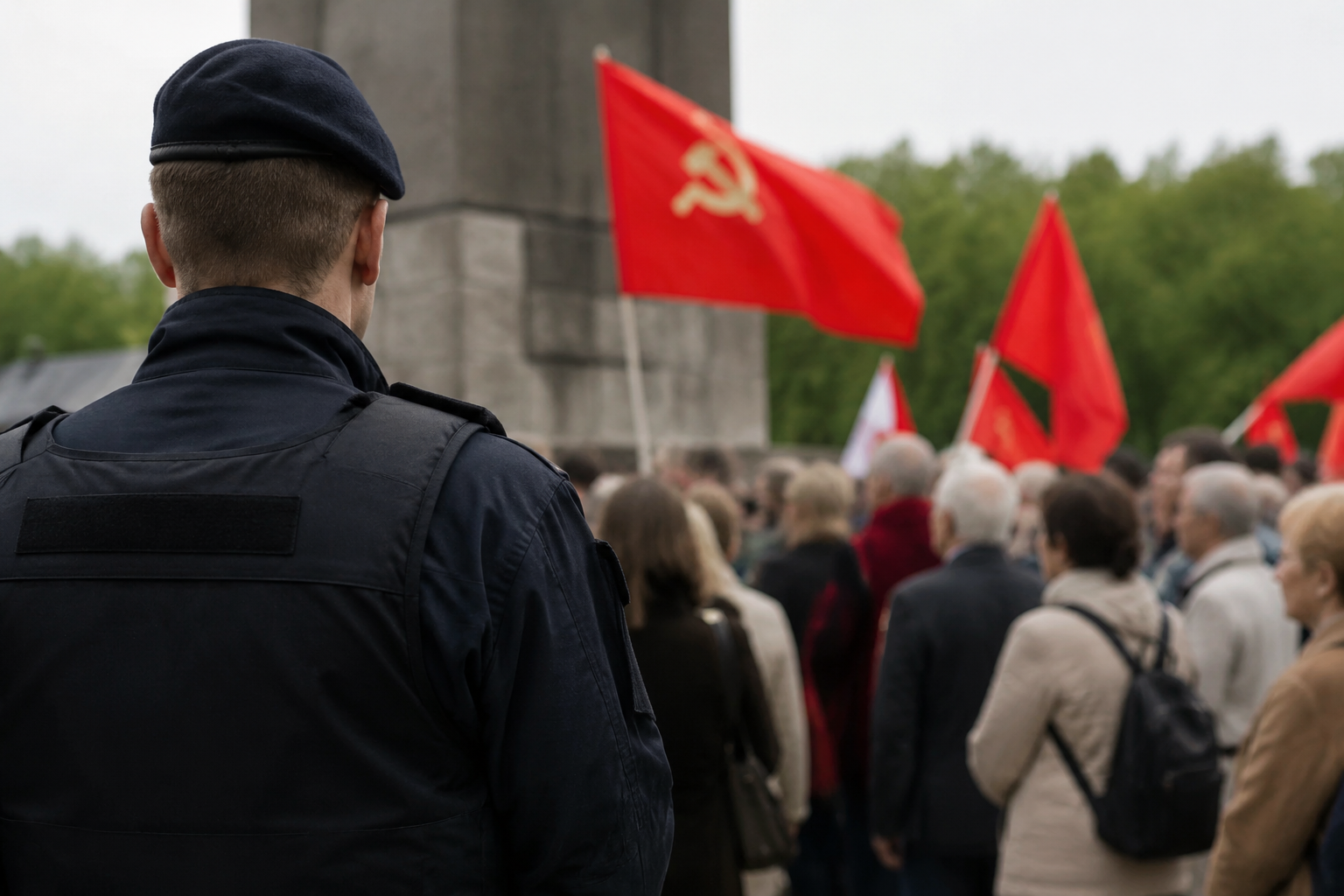 Berlijn verbiedt voor vierde jaar op rij Russische en Sovjet-symbolen bij 9-mei-herdenkingen