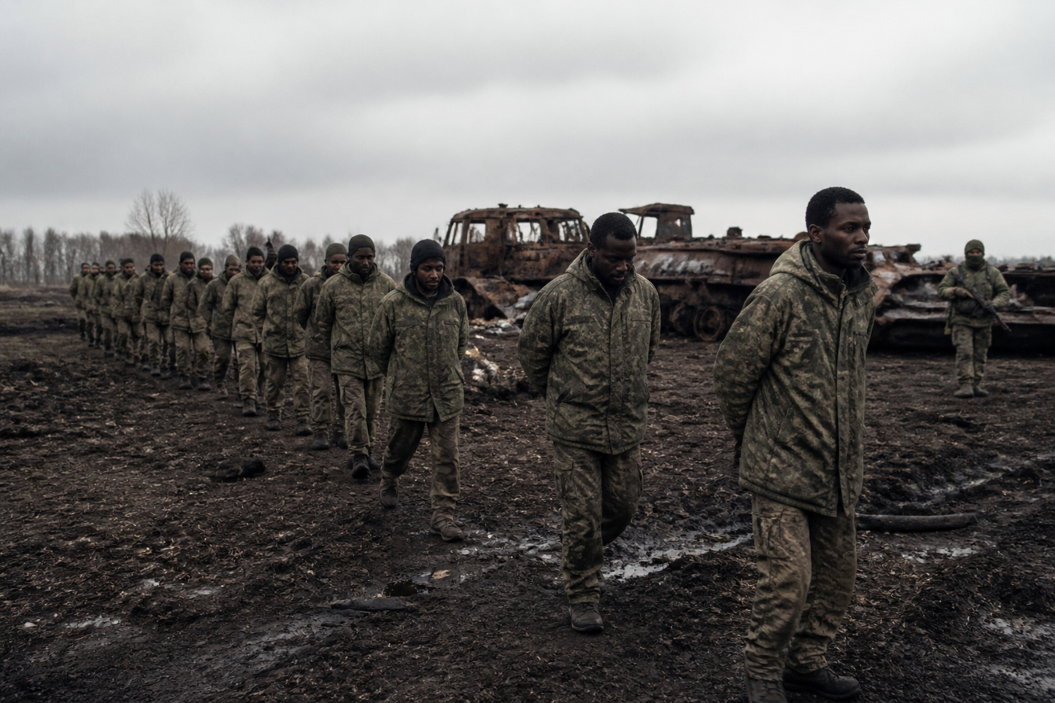 Rusland lokt Afrikaanse mannen met valse banen en stuurt ze naar het front in Oekraïne