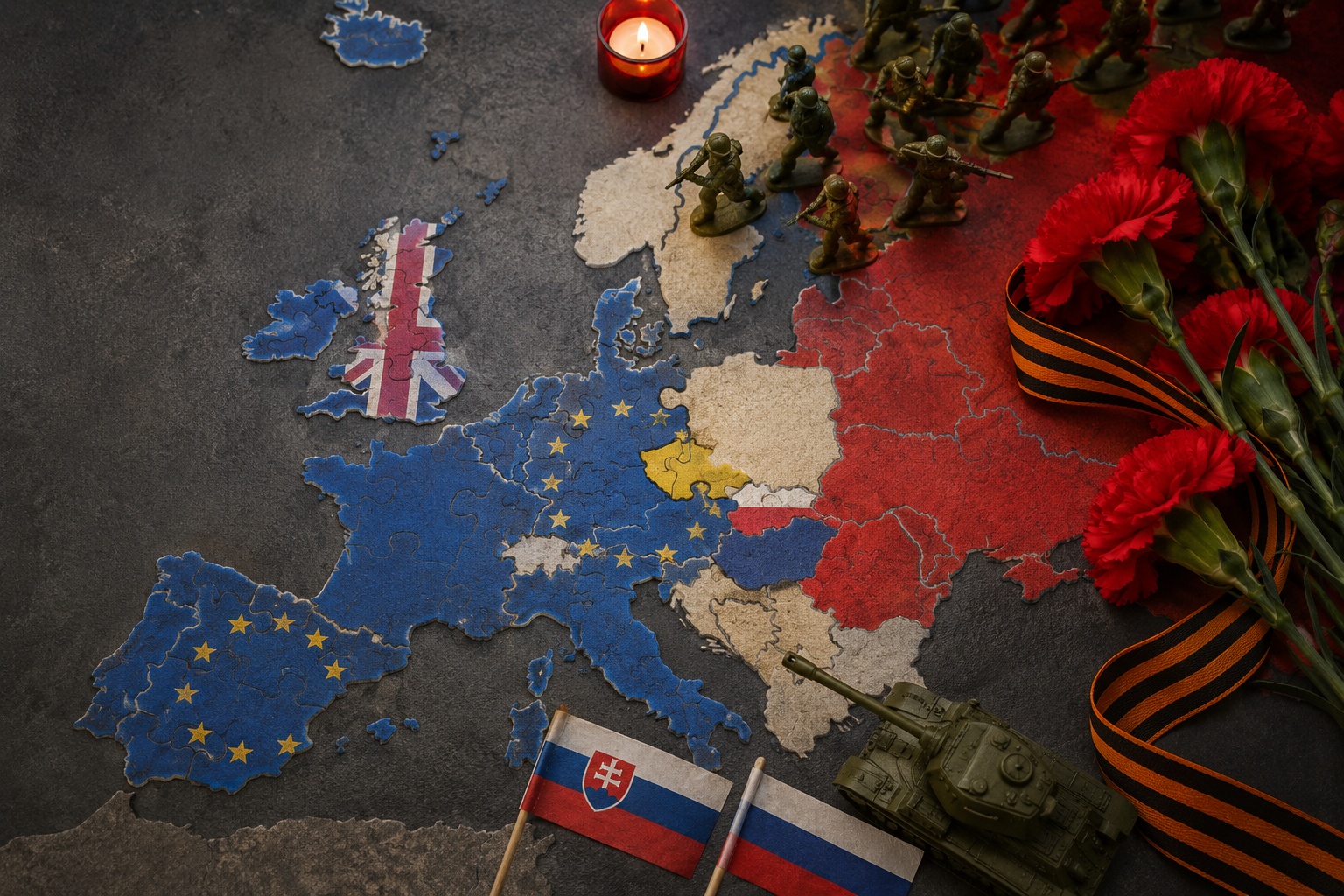 Fico's eerbetoon aan het Rode Leger: een geopolitieke brug naar Moskou die Europa verdeelt