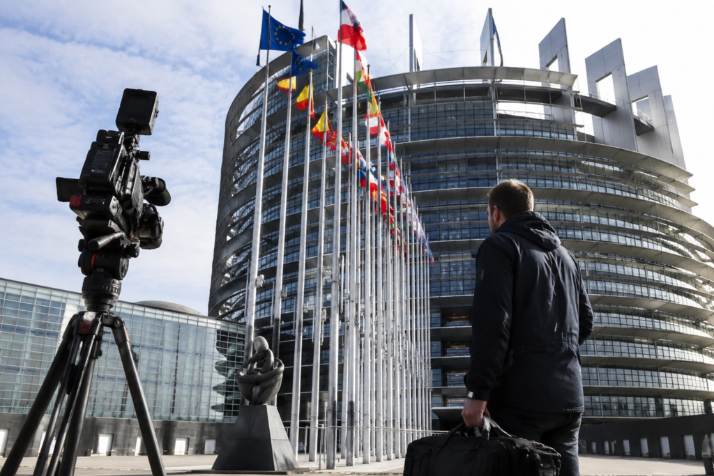 Europees Parlement weert Georgische propagandazender Imedi uit Brussel