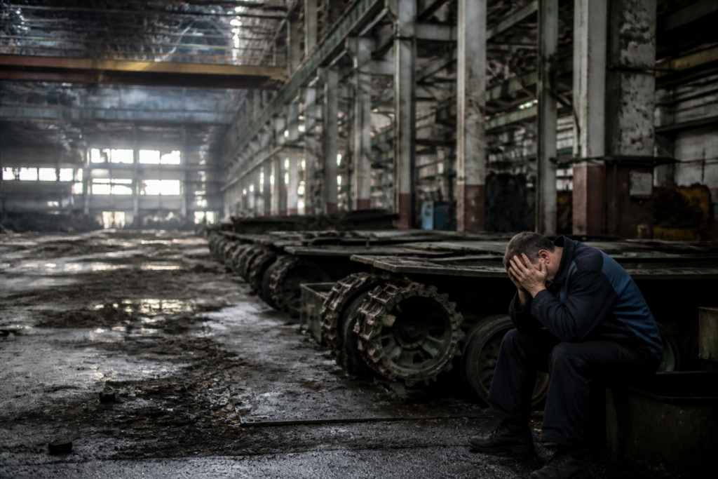 Russische defensie-industrie getroffen door faillissement van enige producent van zware chassis