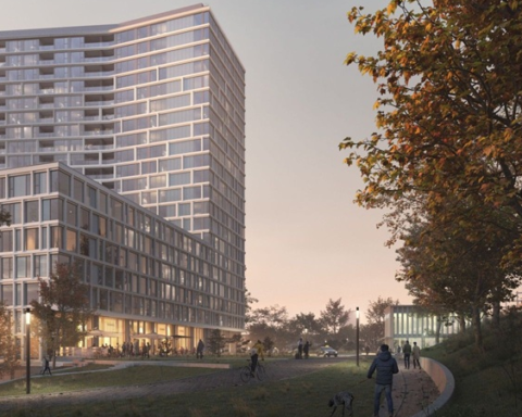 ING financiert herontwikkeling van UWV-locatie Nijmegen met 450 woningen en commerciële ruimtes