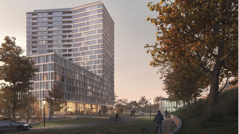 ING financiert herontwikkeling van UWV-locatie Nijmegen met 450 woningen en commerciële ruimtes