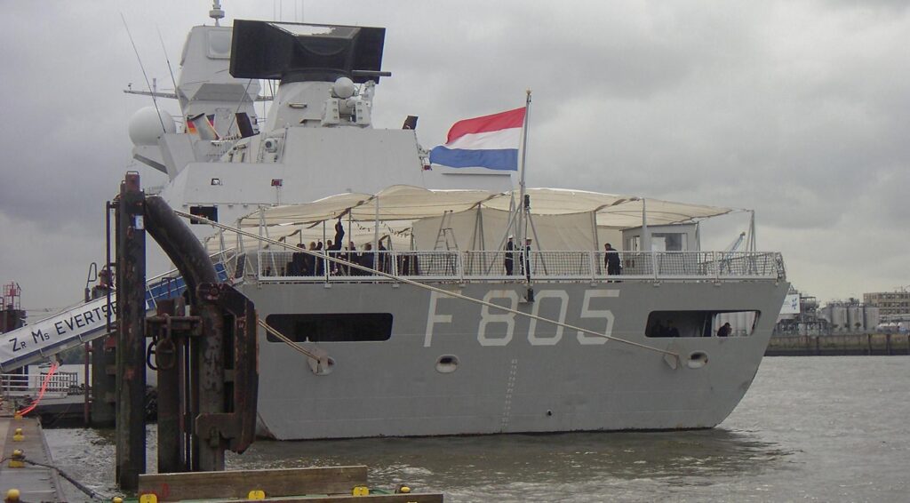 Nederland trekt fregat Zr. Ms. Evertsen terug uit de Middellandse Zee