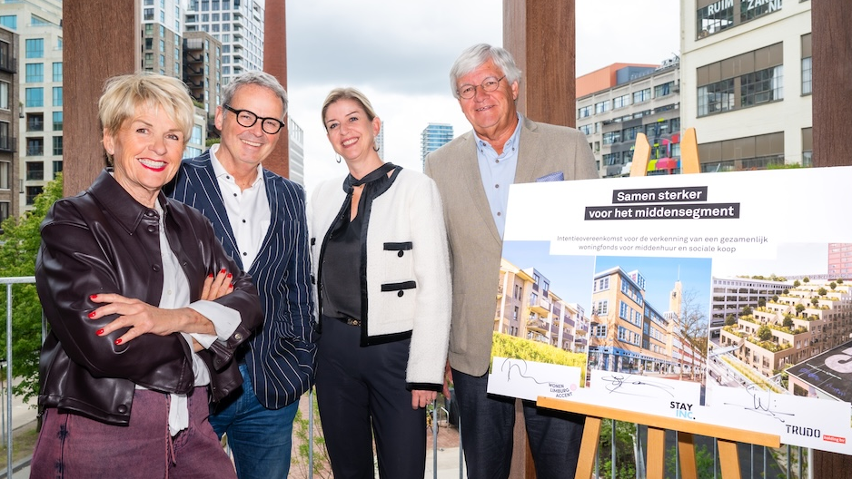 Nieuwe samenwerking voor woningfonds om tekort aan middenhuurwoningen aan te pakken