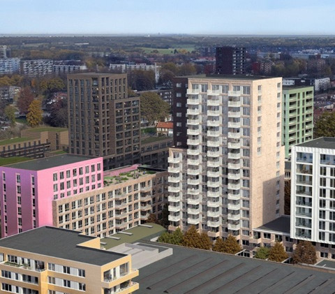 Presale woningproject De Faam in Breda gestart met 610 woningen en commerciële ruimtes