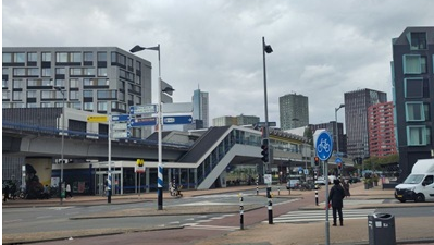 Rotterdam werkt aan een veiligere en prettigere omgeving rond metrostation Rijnhaven