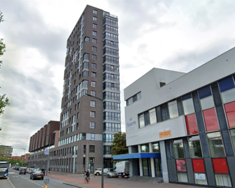 Sloop van recent ontdekte kantoor uit de 19e eeuw voor nieuw woningproject in Haarlem