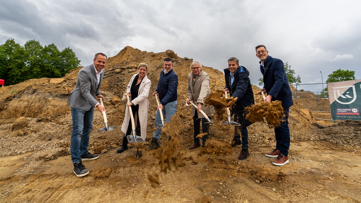 Start bouw van Kennedy Kwartier in Sittard met 210 woningen en groene woonomgeving