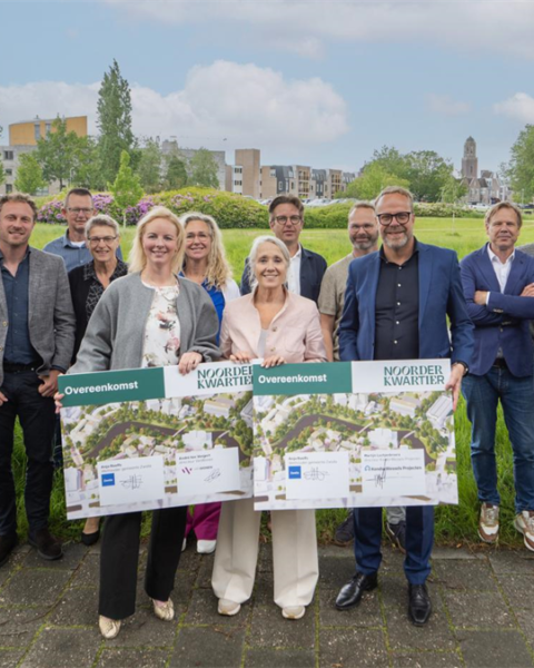 VanWonen en KondorWessels starten bouw van 350 woningen in Zwols Noorderkwartier