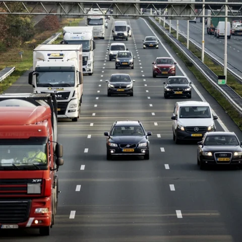 Vrachtwagenheffing tijdelijk verlaagd; kabinet stelt 35 miljoen euro beschikbaar op verzoek Tweede Kamer