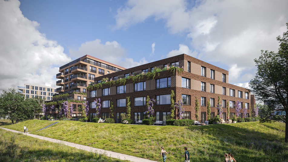Eerste woningen De Waalhoven in Nijmegen-Noord officieel van start gegaan