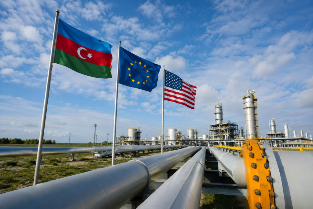 Azerbeidzjan sluit miljardendeals met VS en EU: nieuwe energieroute omzeilt Rusland