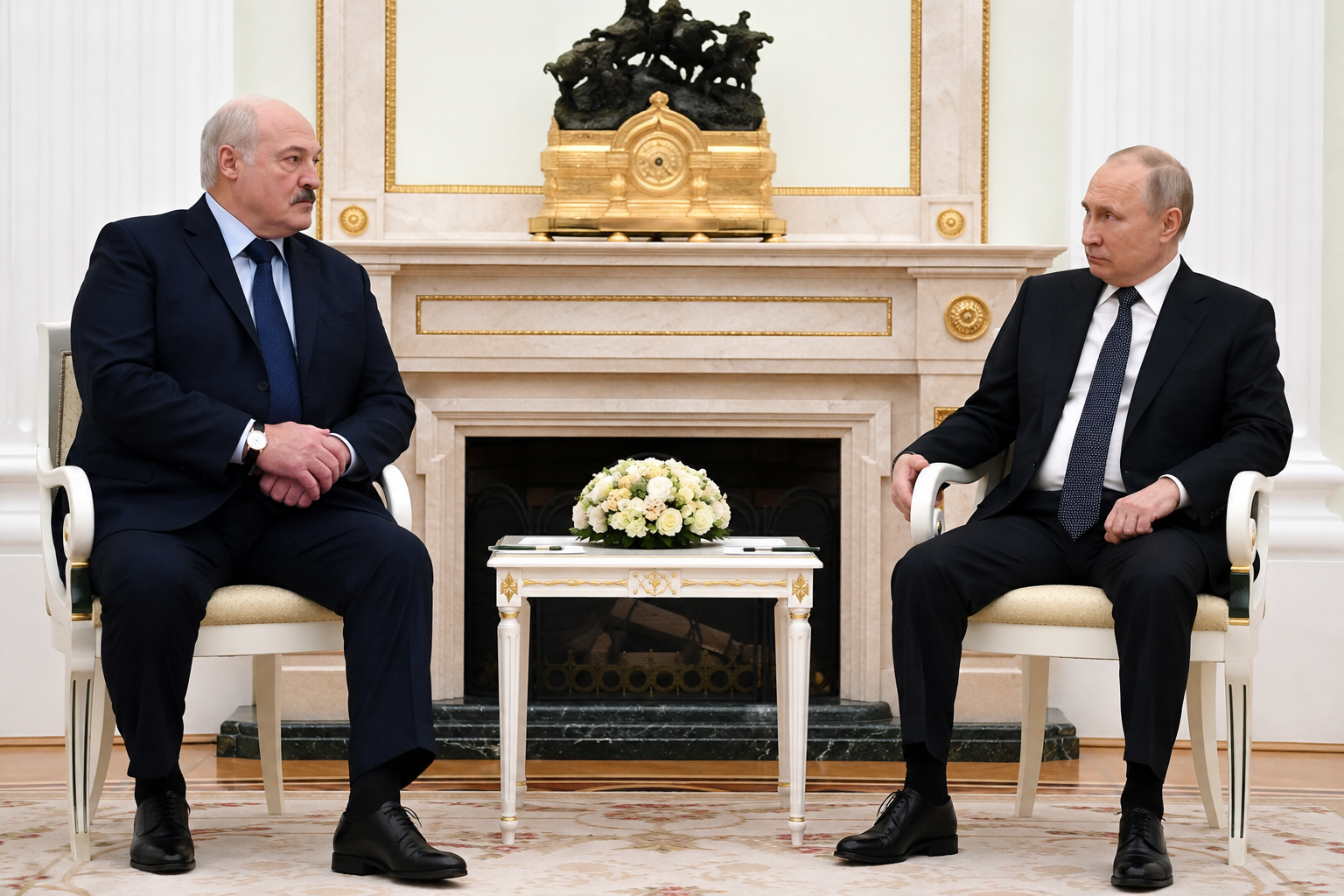Poetin eist van Lukashenko deelname Wit-Rusland aan oorlog tegen Oekraïne, meldt WSJ