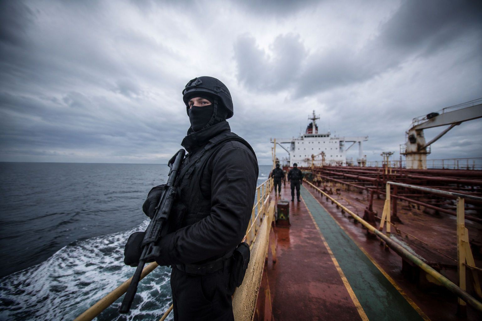 Rusland zet paramilitaire bewakers in op tankers schaduwvloot voor spionage in EU