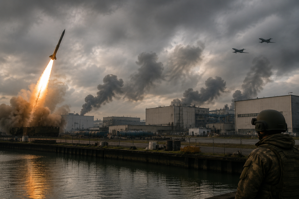 Doema-lid dreigt met raketaanvallen op Europese wapenfabrieken