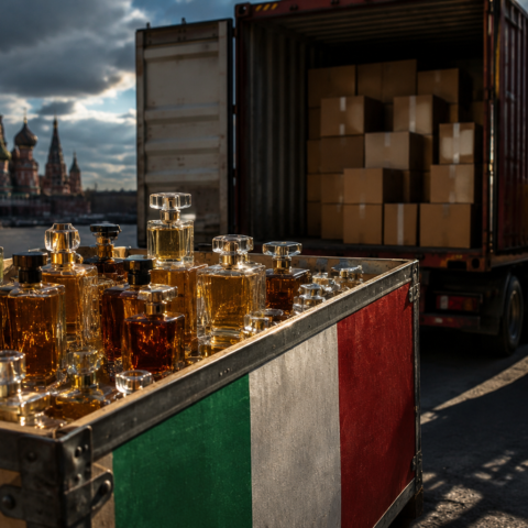 Italië voert parfumexport naar Rusland op tot 7,9 miljoen euro, sancties ten spijt