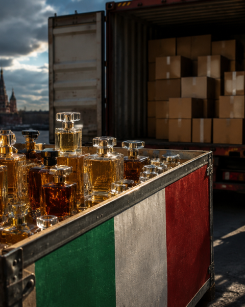 Italië voert parfumexport naar Rusland op tot 7,9 miljoen euro, sancties ten spijt