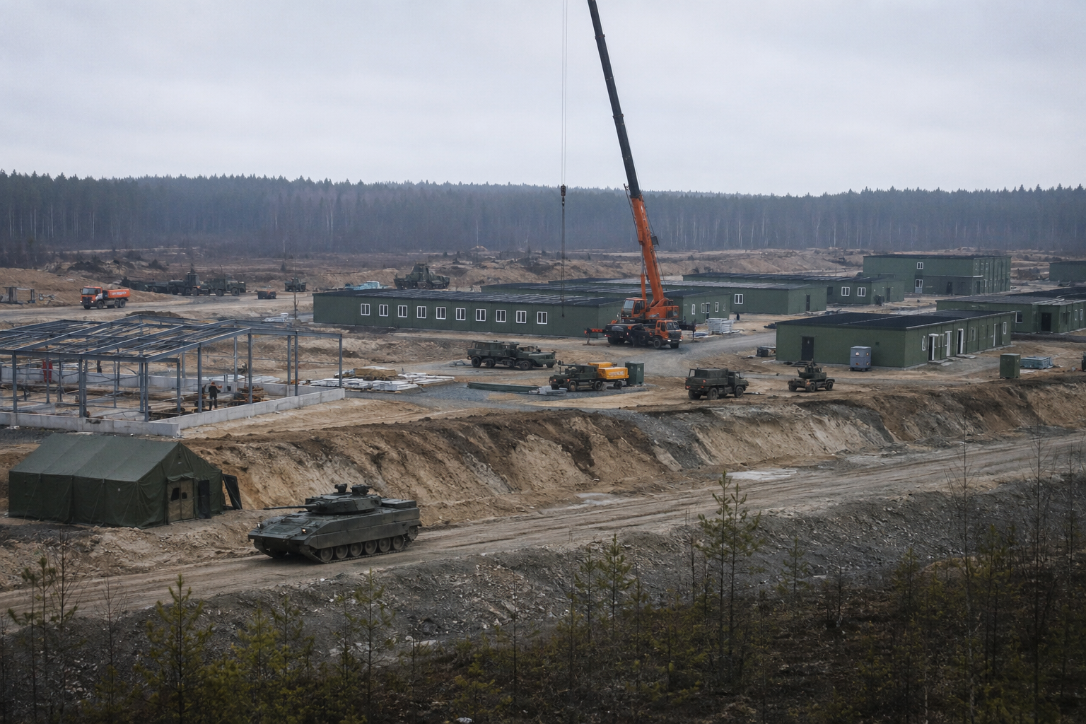 Rusland bouwt nieuwe militaire basis op 175 kilometer van Finse grens