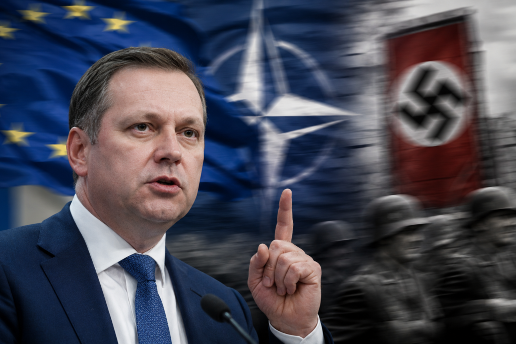 Russische onderminister vergelijkt NAVO en EU met nazi-Duitsland