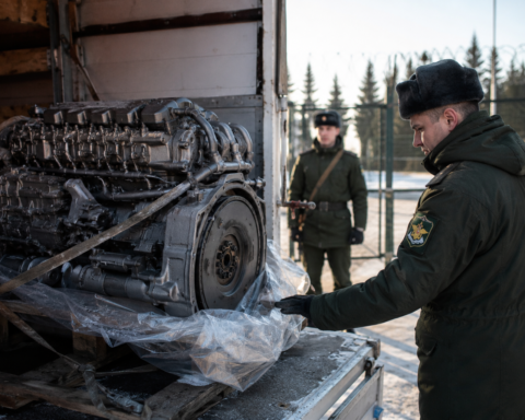 Duitse MAN-motoren belanden bij Russische grenswacht ondanks sancties