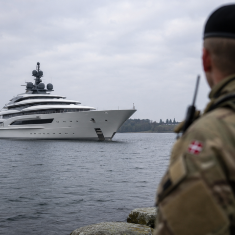 Superjacht van Kremlin-gelieerde oligarch Blavatnik in Deense wateren leidt tot veiligheidszorgen