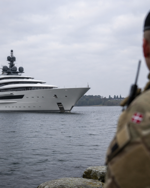 Superjacht van Kremlin-gelieerde oligarch Blavatnik in Deense wateren leidt tot veiligheidszorgen