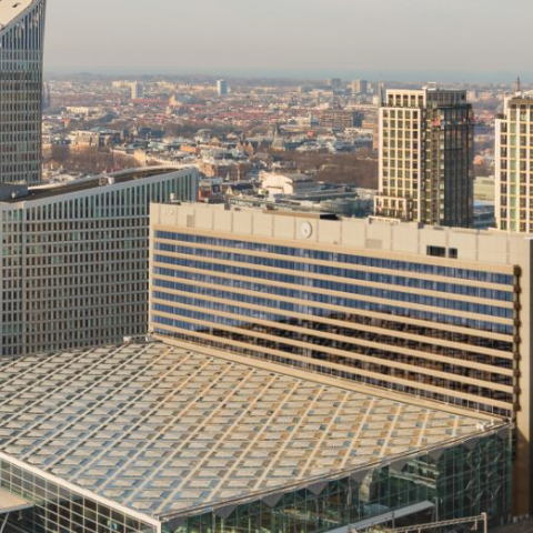NS transformeert Haags Stichthage tot kantoorcomplex Metra met nadruk op duurzaamheid