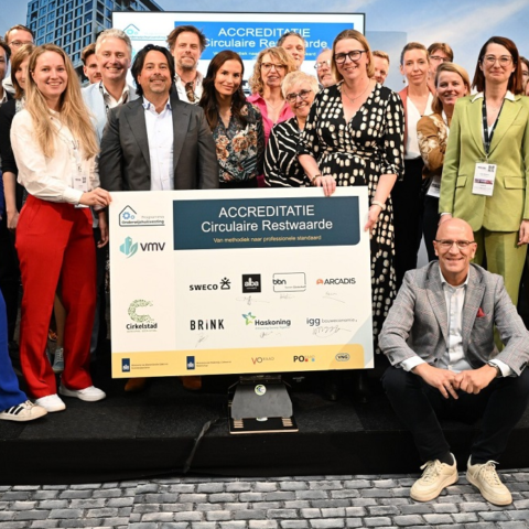 Ondertekening versterkt Circulaire Restwaarde methodiek als landelijke standaard voor vastgoedsector