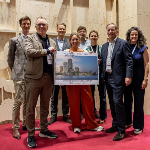 Overeenkomst voor 1.200 woningen in Amsterdam Hamerkwartier getekend