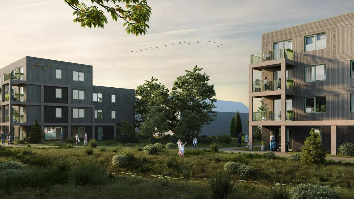 Plegt-Vos en DeltaWonen realiseren 40 sociale huurappartementen in Kampen met oplevering in 2027