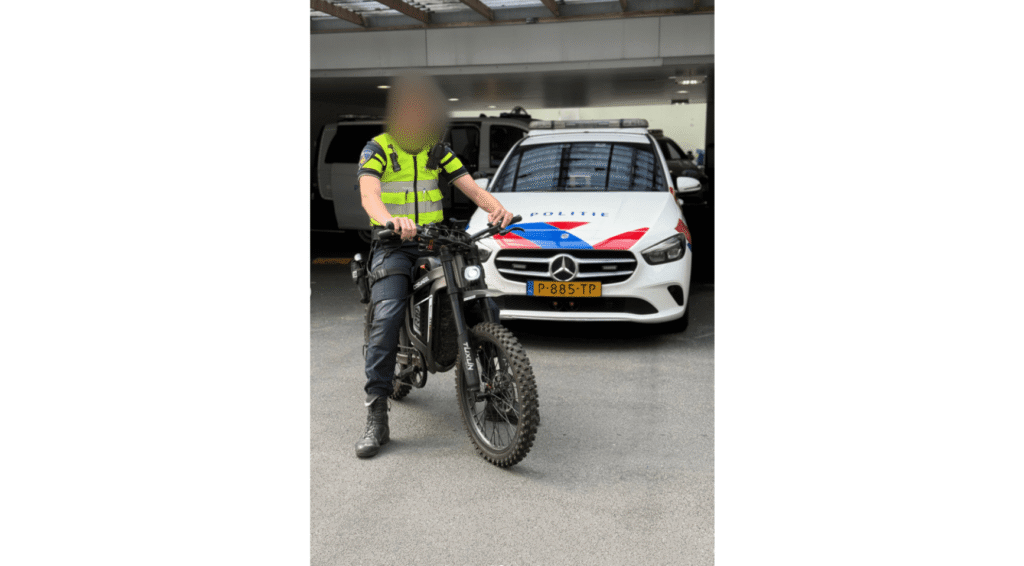 Politie neemt fatbike in beslag die snelheden tot 100 km/u kan bereiken