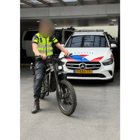 Politie neemt fatbike in beslag die snelheden tot 100 km/u kan bereiken