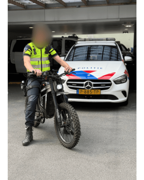 Politie neemt fatbike in beslag die snelheden tot 100 km/u kan bereiken