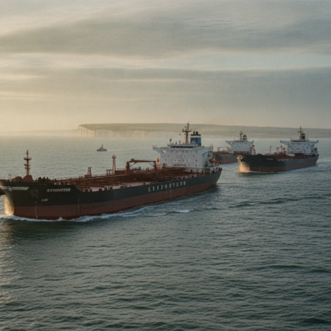 Drie Russische tankschepen onder sancties passeren ongestoord Brits Kanaal met olie ter waarde van 100 miljoen dollar
