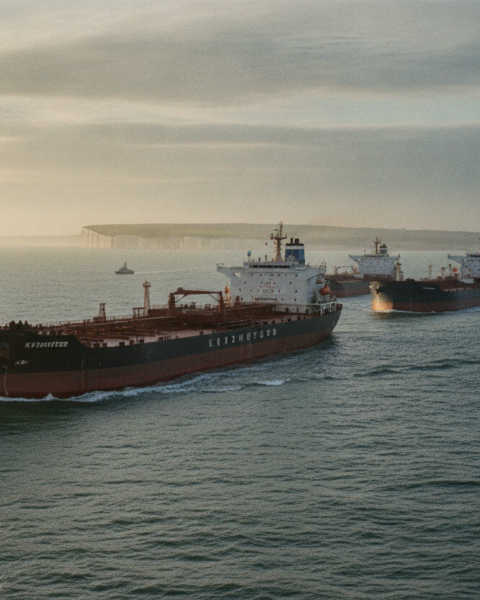 Drie Russische tankschepen onder sancties passeren ongestoord Brits Kanaal met olie ter waarde van 100 miljoen dollar